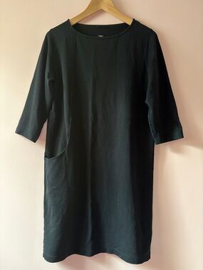 Nau Women's Elementery Boatneck  Dress in Black  M